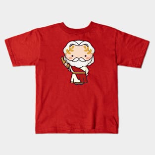 Cute Greek God Zeus Cartoon Kids T-Shirt